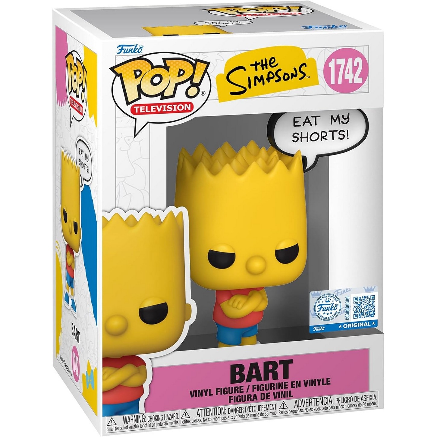 Funko POP ! Les Simpson - Bart 1742